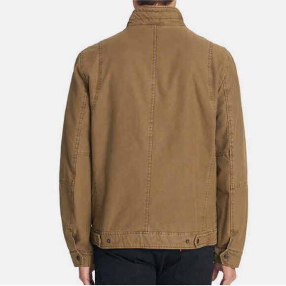 Levi’s Men's Canvas Work Utility Field Jacket Cotton Quilted Lined Size XL - Picture 3 of 13